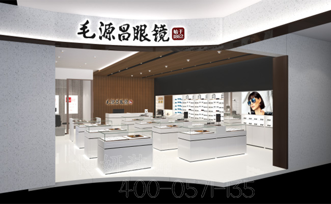 杭州眼镜店装修设计_案例效果图 2
