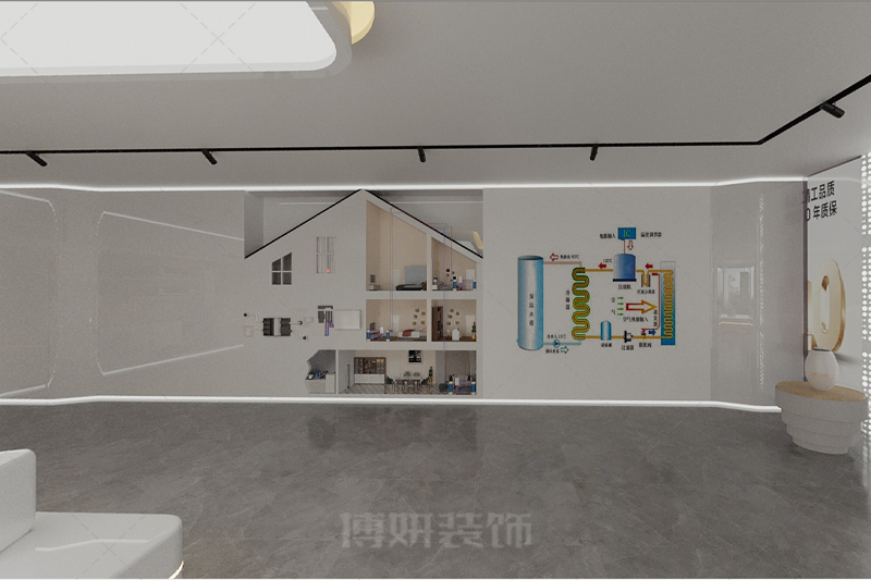 杭州简约气质科技公司办公室装修设计-专业办公空间设计案例 4