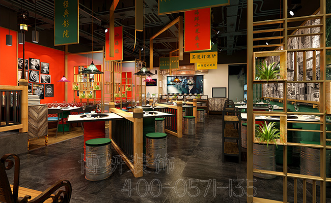 烧烤店装修,烧烤店装修设计,杭州烧烤店装修